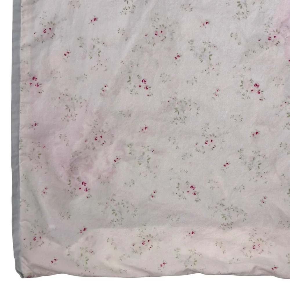 Rachel Ashwell Simply Shabby Chic Belle Hydrangea Blue KING Duvet & Ruffle Shams